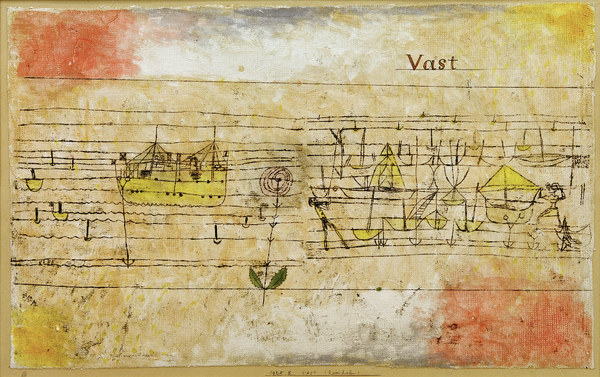 P.Klee, VAST (Rosenhafen) - P.Klee, VAST (Harbour of Roses) / 1925 -